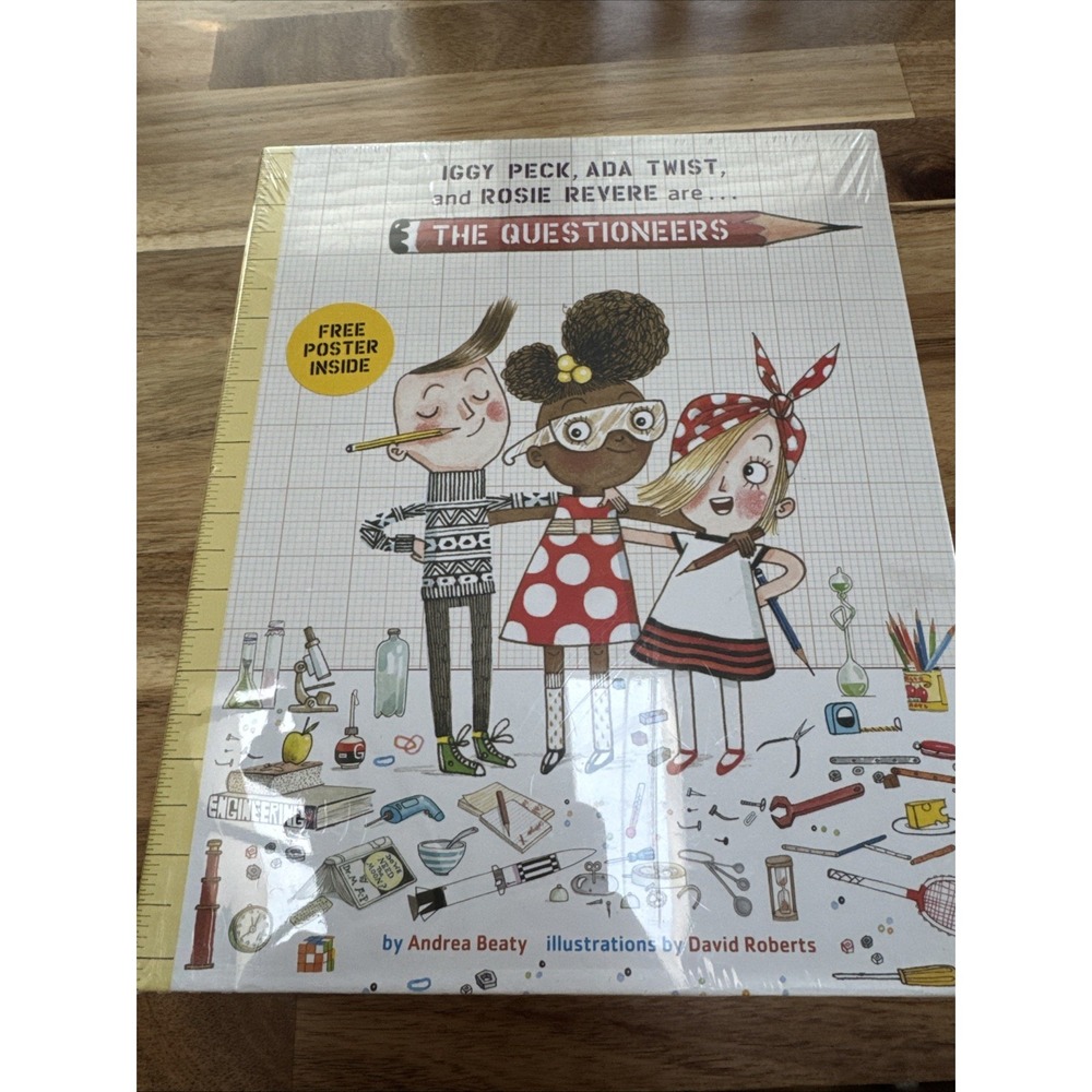 NEW Iggy Peck, Ada Twist, Rosie Revere The Questioneers Stem Science